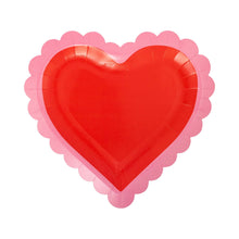 Load image into Gallery viewer, Scalloped Heart Shaped Plate
