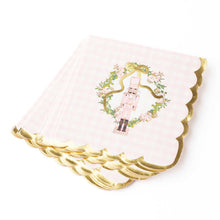 Load image into Gallery viewer, 8 Oak Lane - Sugarplum Gingham Paper Beverage Napkins, 16pk
