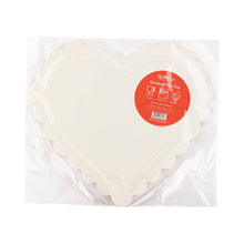 Load image into Gallery viewer, Scalloped Striped Heart Tray