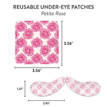 Load image into Gallery viewer, Petite Rose Reusable Under-Eye Patches