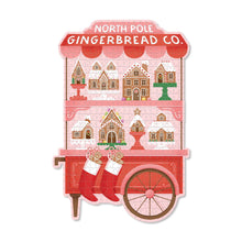 Load image into Gallery viewer, North Pole Gingerbread Co Shaped Christmas Puzzle