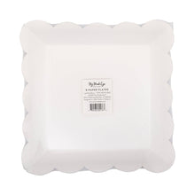 Load image into Gallery viewer, Large Pink Bows Paper Plate Set