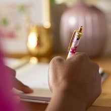 Load image into Gallery viewer, Simplified by Emily Ley - Click Pen - Blush Hydrangea