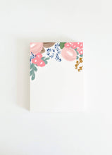 Load image into Gallery viewer, Blank Floral Notepad