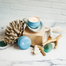 Load image into Gallery viewer, Coastal Mini Tin Candle