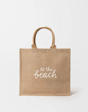 Load image into Gallery viewer, Reusable Shopping Tote - To the Beach