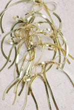 Load image into Gallery viewer, Maxi Gold Duster Bow Earrings