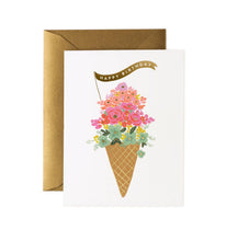 Load image into Gallery viewer, Ice Cream Birthday Card