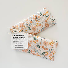 Load image into Gallery viewer, Hot & Cold Therapy Neck Wrap - Peach Bella Floral