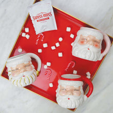 Load image into Gallery viewer, White Santa Mug