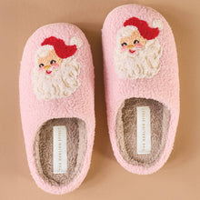 Load image into Gallery viewer, Fuzzy Slippers - Santa