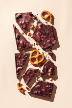 Load image into Gallery viewer, California Love Dark Chocolate Salted Pretzel Bar
