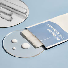 Load image into Gallery viewer, Blueberry Coconut Milk Firming Plant-Based Milk Sheet Mask