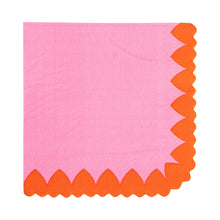 Load image into Gallery viewer, Scalloped Heart Border Cocktail Napkin
