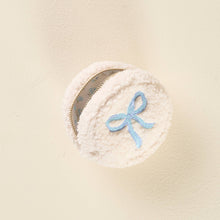 Load image into Gallery viewer, Teddy Pouch - Circle Bow Blue