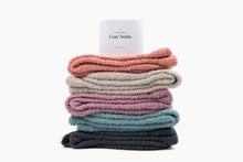 Load image into Gallery viewer, Cozy Cloud Socks - Orchid Purple