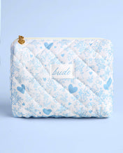 Load image into Gallery viewer, Quilted Bride Cosmetic Bag