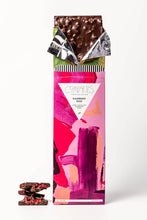 Load image into Gallery viewer, Raspberry Rose Gourmet Dark Chocolate Bar
