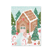 Load image into Gallery viewer, Gingerbread House Christmas Puzzle
