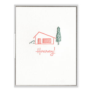 Hooray Home - New Home Congrats card