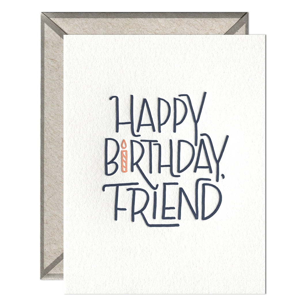 Happy Birthday Friend Card