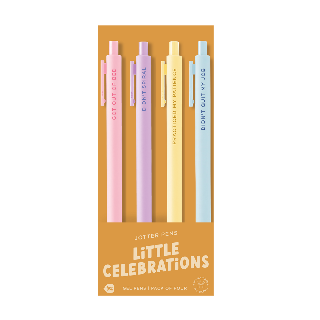 Jotter Sets 4 Pack: Little Celebrations