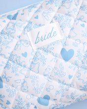 Load image into Gallery viewer, Quilted Bride Cosmetic Bag
