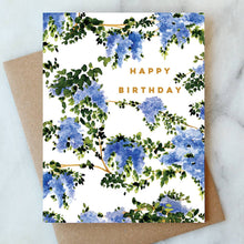 Load image into Gallery viewer, Abigail Jayne Design - Wisteria Birthday Greeting Card
