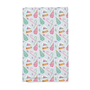 Retro Tree Tea Towel