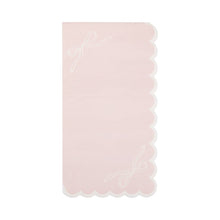 Load image into Gallery viewer, Pink Corner Bows Guest Napkin

