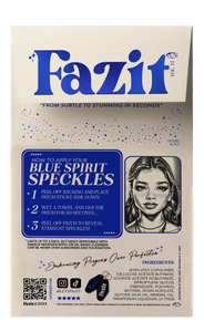 Blue Spirit Speckles Makeup Patches - Team Spirit Collection