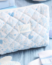 Load image into Gallery viewer, Quilted Bride Cosmetic Bag
