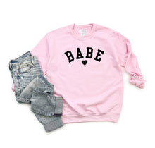 Load image into Gallery viewer, Babe Heart Sweatshirt
