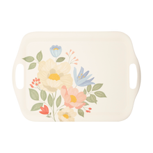 Load image into Gallery viewer, Spring Floral Reusable Bamboo Tray
