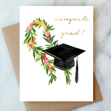 Load image into Gallery viewer, Lei Graduation Greeting Card | Congrats Card
