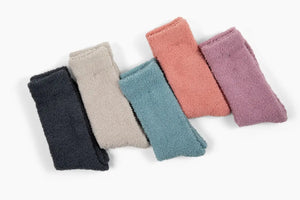 Cozy Cloud Socks - Orchid Purple