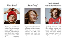 Load image into Gallery viewer, Red Spirit Speckles Makeup Patches - Team Spirit Collection
