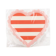 Load image into Gallery viewer, Scalloped Striped Heart Tray
