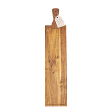 Load image into Gallery viewer, Rustic Farmhouse Acacia Wood Tapas Board by Twine Living®
