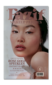 Rose Gold Stardust Speckles Makeup Patches