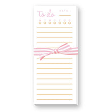 Load image into Gallery viewer, TO DO SKINNIE NOTEPAD
