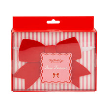 Load image into Gallery viewer, Pink and Red Felt Bow Banner
