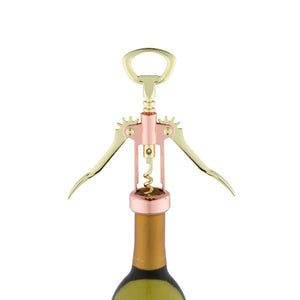 Copper and Gold Winged Corkscrew by Twine®