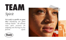 Load image into Gallery viewer, Orange Spirit Speckles Makeup Patches - Team Spirit Collection
