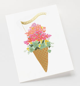 Ice Cream Birthday Card