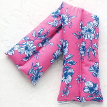 Load image into Gallery viewer, Hot &amp; Cold Neck Wrap - Hot Pink and Blue
