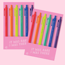 Load image into Gallery viewer, It Was Rare I Was There Swiftie Jotter Set 6 Pack

