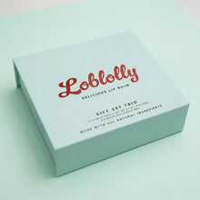 Load image into Gallery viewer, Lip Balm Gift Set Trio [Blue]
