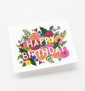 Juliet Rose Birthday Card