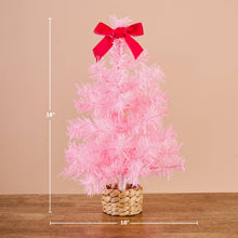 Load image into Gallery viewer, Mini Artificial Christmas Tree-Pink
